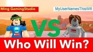 Ming GamingStudio Vs MyUserNamesThisWifi | Roblox Jailbreak