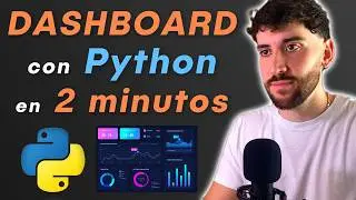 I Created a Dashboard in 2 Minutes with Python!📊(Super Easy)