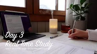 Real-Time Study With Me &mdash; Day 3 | DSH German Exam Prep