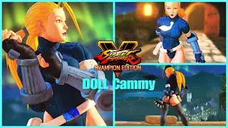 SFV Definitive Patch Casual Set 15 Doll Cammy/Decorations Edition