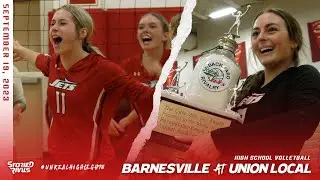 Union Local Sweeps Barnesville in Backyard Rivalry 🏐