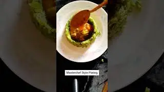 MasterChef Style Plating at Home #masterchef #plating #food #viral