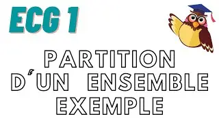 Une partition simple d'un ensemble E et une partition simple de N (ECG1)