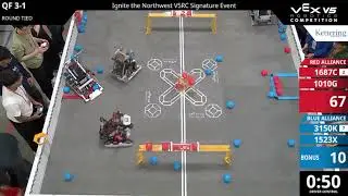 Ignite the Northwest : Volcanic - QF #3-1 - 1687C & 1010G vs 3150K & 1523X - Auton + Driver