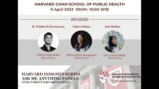 Harvard Insights 2023: Harvard Chan School Ask-Me-Anything Panel