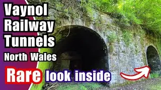 Vaynol Abandoned Twin Railway Tunnels &ndash; Rarely Seen Inside