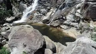 Davies Creek Falls on the Atherton Tablelands - Phantom 4  Drone view  2020