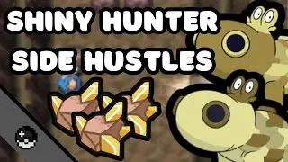 Shiny Hunter Side Hustles Episode 6 ~ Hippopotas (Make Pokeyen While Shunting in PokeMMO)