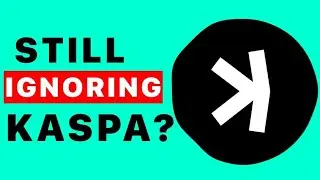 KASPA: 99,9% пожалеют, что упустили эту возможность!