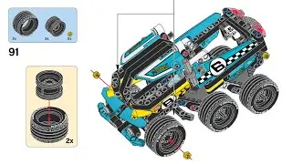 LEGO Technic (42058 + 42059), Power Racer - building instructions