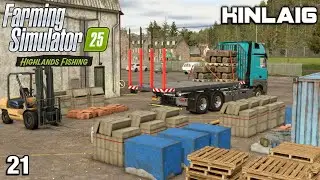 MAKING CASTLE STONES AT THE STONE MASONS Highlands Fishing Expansion Kinlaig FS25 Ep 21
