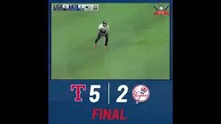 Final score Rangers 5 - Yankees 2 #RepBX #MLB April 28, 2023