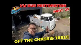 Создание кабины с одной шторкой с нуля // Удаление стола шасси #Volkswagenrestoration