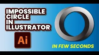 Impossible circular design in Illustrator l Technical design in illustrator l Design in seconds