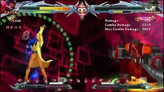 blazblue unlimited mars; jin round 10