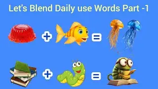 Did You know these Words Part-1 😄 | Let's Blend daily use words and form new words| #learnenglish 
