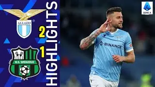 LAZIO-SASSUOLO 2-1 | GOL LAZZARI e MILINKOVIC SAVIC DECISIVI