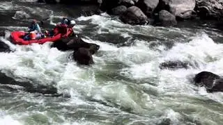 How not to run Blossom Bar Rapid - 