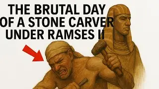 The BRUTAL Day of a Stone Carver under Ramses II | Deep History + Alpha Waves for Calm Night's Sleep
