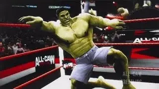 WWE 13 - Superheroes vs Zombies, Avengers vs Freddy & Jason (All-CAW S4 Ep4 Part 2)
