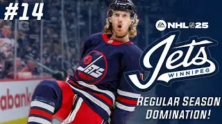 Regular Season Dominance | NHL 25 Winnipeg Jets Franchise Mode Ep. 14