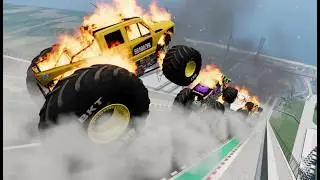 LIVE 0161 | Random Car - Epic Car Jumps & Crashes - BeamNG.Drive