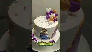 ladies celebration cake# fresh cream cake#trending #viral #shorts #reels # YouTube cake design