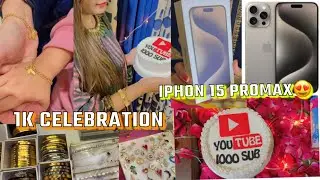 Iphone 15 promax leliya😍1000 sub celebration