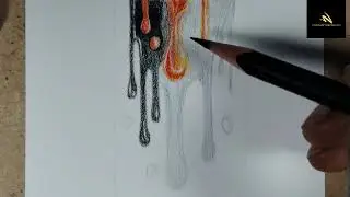 Color pencil on paper | How to draw color drip | pencil shading #viral #shorts #drawwithedward 