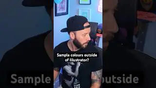 You can sample colours outside of Illustrator?