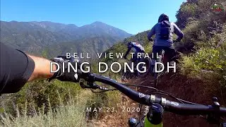 MTB Riding Ding Dong DH at Bell View Trails, May 23, 2020