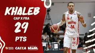O ca&ccedil;ador e suas garras! | Kaleb Hunter com 29 pontos vs Sesi Franca | NBB CAIXA 2025/26