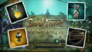 Sea Of Thieves - All 100 Rewards for Season 11 & Plunder Pass - No Commentary