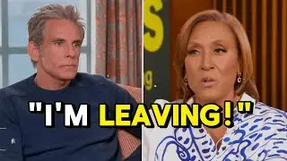 Ben Stiller ERUPTS On ABC News After Heated Interview With Barbara Walters.