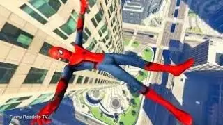 Spider-man Crazy Jumps Falls Fails Shorts Compilation 6 / #gta5 #euphoria #funnymoments #ragdolls