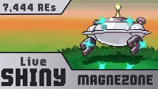 Live Shiny Magnezone in 7,444 Rustling Grass! &bull; Pokemon White 2