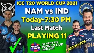 ICC T20 World Cup 2021 | India VS Namibia Playing 11 | IND vs NAM Playing 11  | IND VS NAM 2021