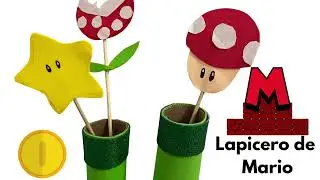 Lapicero de Mario Bros 🤍♥️