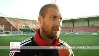 Ivan Schranz a Ivan Lietava po víťazstve nad Nitrou