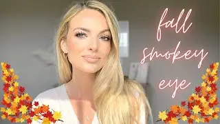 EASY FALL SMOKEY EYE MAKEUP TUTORIAL