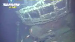 U-864: video survey of stern section