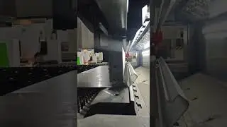 Automatic sheetmetal part fabrication #sheetmetalwork