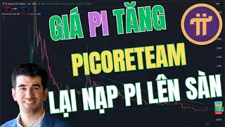 Gi&aacute; Pinetwork tăng Picoreteam tiếp tục chuyển Pi l&ecirc;n s&agrave;n