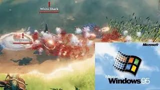valheim shark explodes (windows 95 startup sound)