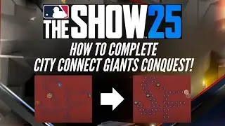 MLB the Show 25: How to Complete City Connect Giants Conquest *All Rookie*