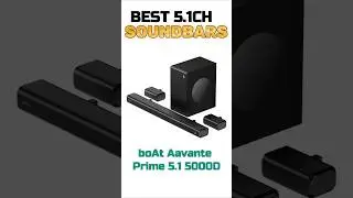 boAt (2025 Aavante Prime 5.1 5000D Soundbar | Best 5.1 Channel Soundbar under 10000 - 20000 in 2026