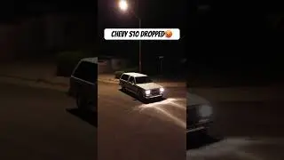 Chevy s10 dropped #viral #parati #automobile #cartok #fyp #blowup #chevy #chevys10 #bagged #custom