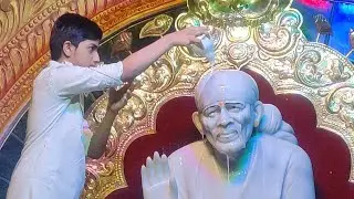 Sadguru Sri Shirdi Sai Baba's Abhishekam 15-Feb-2024 #abhishekam #shiridisaibaba