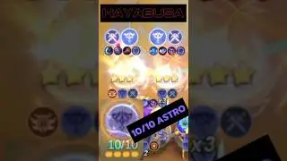 10/10  ASTRO POWER SYNERGY HAYABUSA⚔️  #hayabusa #astropower #magicchessgogo
