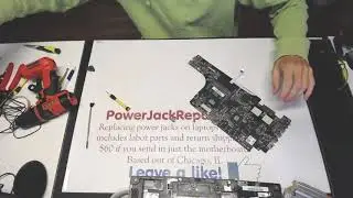 MSI GF63 8RC MS-16r1 broken charge port power jack repair how to fix laptop disassembly